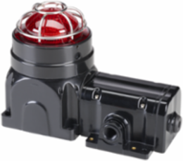 Global Series LED Light, Hazardous Location, UL and cUL CID2, Zone Listed, 120-240VAC, Ex de Surface Mount, Red