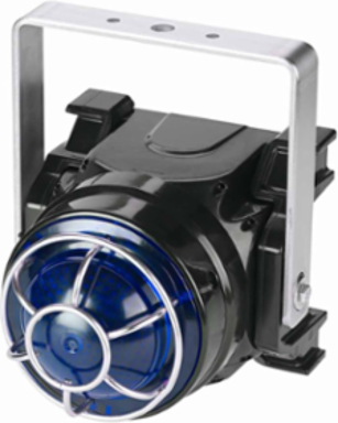 Global Series LED Light, Hazardous Location, UL and cUL CID2, Zone Listed, 120-240VAC, Ex d U-Bracket Mount, Blue