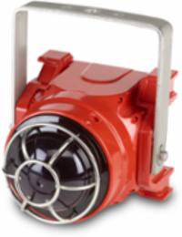 Global Series LED Light, Hazardous Location, UL and cUL CID2, Zone Listed, 120-240VAC, Ex d U-Bracket Mount, Magenta, Red enclosure