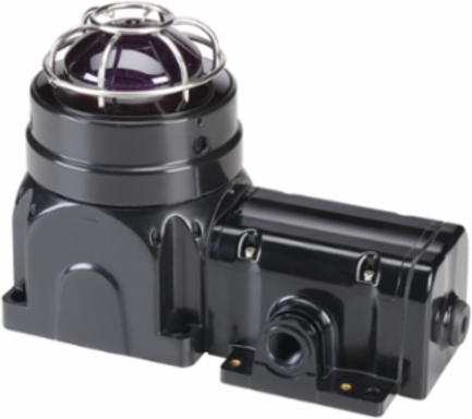 Global Series LED Light, Hazardous Location, UL and cUL CID2, Zone Listed, 24VDC, Ex de Surface Mount, Magenta