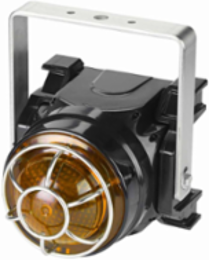 Global Series LED Light, Hazardous Location, UL and cUL CID2, Zone Listed, 24VDC, Ex d U-Bracket Mount, Amber