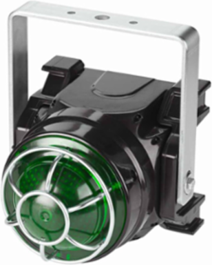 Global Series LED Light, Hazardous Location, UL and cUL CID2, Zone Listed, 24VDC, Ex d U-Bracket Mount, Green