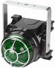 Global Series LED Light, Hazardous Location, UL and cUL CID2, Zone Listed, 24VDC, Ex d U-Bracket Mount, Green