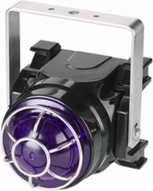 Global Series LED Light, Hazardous Location, UL and cUL CID2, Zone Listed, 24VDC, Ex d U-Bracket Mount, Magenta
