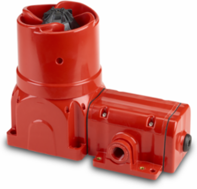 Global Series Sounder, Hazardous Location, UL and cUL CID2, Zone Listed, 230VAC, Ex de Surface Mount, Red enclosure