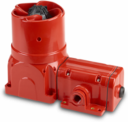 Global Series Sounder, Hazardous Location, UL and cUL CID2, Zone Listed, 230VAC, Ex de Surface Mount, Red enclosure