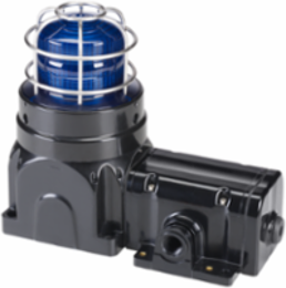 Global Series Strobe Light, Hazardous Location, UL and cUL CID2, Zone Listed, 24VDC, Ex de Surface Mount, 21J, Blue