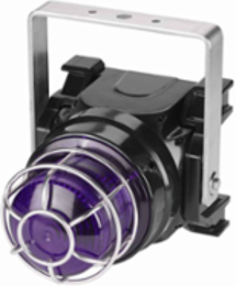 Global Series Strobe Light, Hazardous Location, UL and cUL CID2, Zone Listed, 24VDC, Ex d U-Bracket Mount, 15J, Magenta