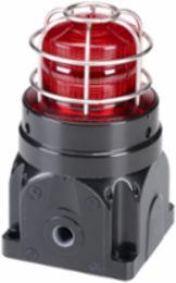 Global Series Strobe Light, Hazardous Location, UL and cUL CID2, Zone Listed, 120VAC, Ex d Surface Mount, 15J, Red