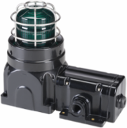 Global Series Strobe Light, Hazardous Location, UL and cUL CID2, Zone Listed, 120VAC, Ex de Surface Mount, 21J, Green
