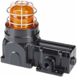 Global Series Strobe Light, Hazardous Location, UL and cUL CID2, Zone Listed, 220-240VAC, Ex de Surface Mount, 21J, Amber