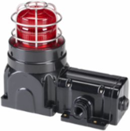 Global Series Strobe Light, Hazardous Location, UL and cUL CID2, Zone Listed, 220-240VAC, Ex de Surface Mount, 21J, Red