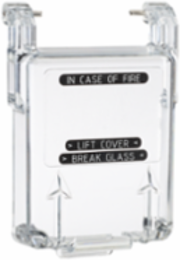 Lift Flap with Label, IN CASE OF FIRE BREAK GLASS, Call Points
