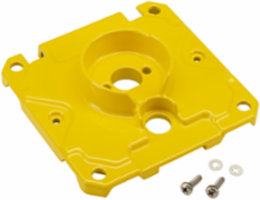 Push Button Faceplate, Yellow, Call Points
