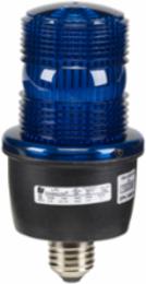StreamLine Strobe Light, Low Profile, UL and cUL, 120VAC, Edison Mount, Blue