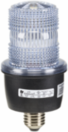StreamLine Strobe Light, Low Profile, UL and cUL, 120VAC, Edison Mount, Clear