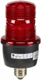 StreamLine Strobe Light, Low Profile, UL and cUL, 120VAC, Edison Mount, Red