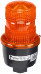 STREAMLINE STROBE LIGHT, LOW PROFILE, UL AND CUL, 12-48VDC, NPT PIPE MOUNT, AMBER