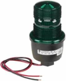 StreamLine LED Light, Low Profile, UL and cUL, 24VDC, NPT Pipe Mount, Green