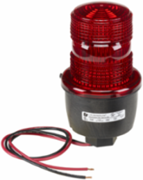 StreamLine LED Light, Low Profile, UL and cUL, 120VAC, NPT Pipe Mount, Red