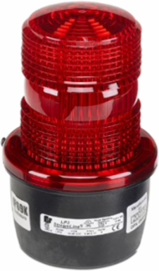 STREAMLINE STROBE LIGHT, LOW PROFILE, UL AND CUL, 12-48VDC, SURFACE MOUNT, RED