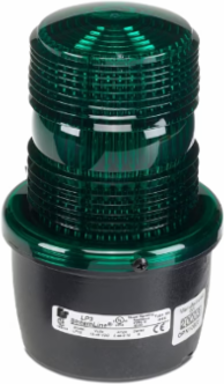STREAMLINE STROBE LIGHT, LOW PROFILE, UL AND CUL, 120VAC, SURFACE MOUNT, GREEN