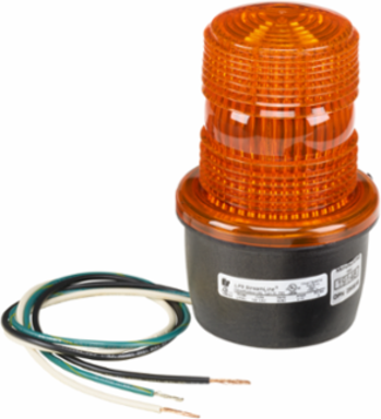StreamLine LED Light, Low Profile, UL and cUL, 120VAC, Surface Mount, Amber