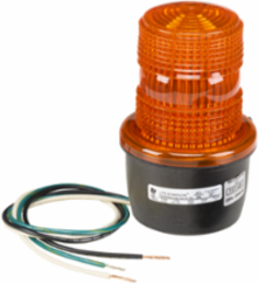 StreamLine LED Light, Low Profile, UL and cUL, 120VAC, Surface Mount, Amber