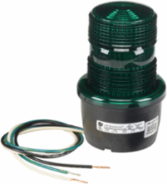 StreamLine LED Light, Low Profile, UL and cUL, 120VAC, Surface Mount, Green