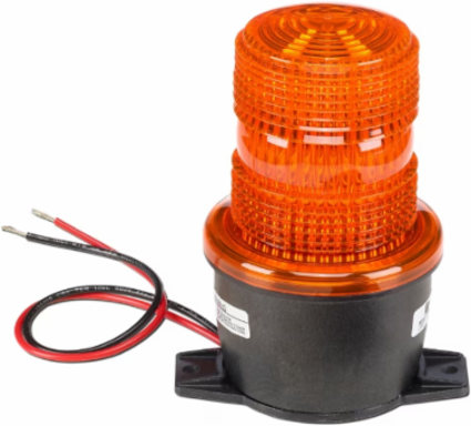 StreamLine Strobe Light, Low Profile, UL and cUL, 120VAC, T-Mount, Amber