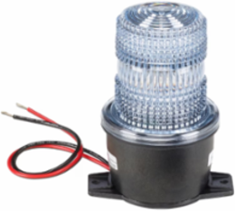 STREAMLINE STROBE LIGHT, LOW PROFILE, UL AND CUL, 120VAC, T-MOUNT, CLEAR