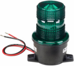 StreamLine Strobe Light, Low Profile, UL and cUL, 120VAC, T-Mount, Green