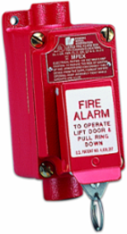 Pull Station, Fire Alarm, Explosion-Proof, UL and ULC Fire CID1, Red