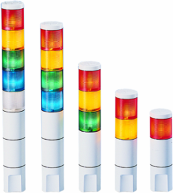 MicroStat Incandescent Status Indicator, 2-High, UL and cUL, 24VDC/AC, Clear, Red