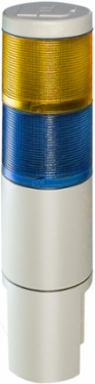 MicroStat Incandescent Status Indicator, 2-High, UL and cUL, 120VAC, Amber, Blue