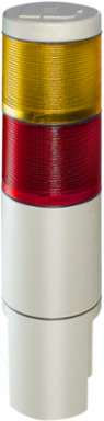 MicroStat Incandescent Status Indicator, 2-High, UL and cUL, 120VAC, Amber, Red