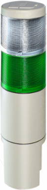 MicroStat Incandescent Status Indicator, 2-High, UL and cUL, 120VAC, Clear, Green