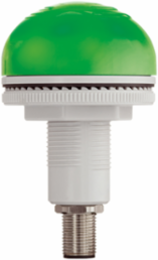 AV Combo, 22mm, 12-24VAC/DC, M12 Quick Connect, Green