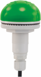 AV Combo, 22mm, 12-24VAC/DC, M12 Cable, Green