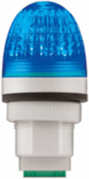 Panel Mount LED Light, Steady, UL and cUL, 12-24VAC/DC, Blue