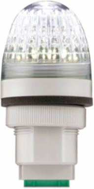 Panel Mount LED Light, Steady, UL and cUL, 12-24VAC/DC, Clear