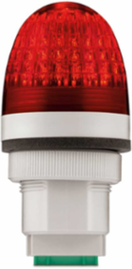 Panel Mount LED Light, Steady, UL and cUL, 12-24VAC/DC, Red