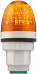 Panel Mount LED Light, Steady, UL and cUL, 90-240VAC, Amber
