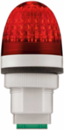 Panel Mount LED Light, Steady, UL and cUL, 90-240VAC, Red