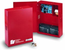Power Supply, Standby, 24VDC Battery, 6 Amps, 120 or 240VAC Input, Red