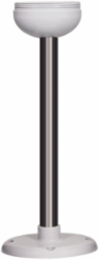 Radiant Tube Mounting Base, 17.36", UL and cUL, Gray