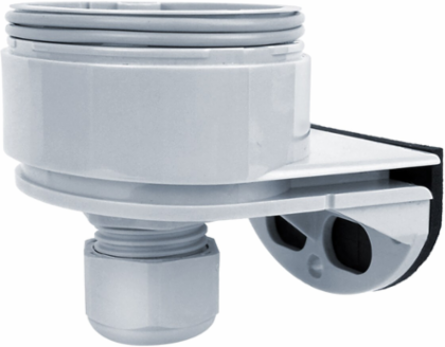 Radiant Wall Mounting Base, UL and cUL, Gray