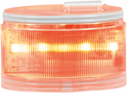 Radiant Bright LED Light Module, Steady, UL and cUL, Opaque Lens, Amber