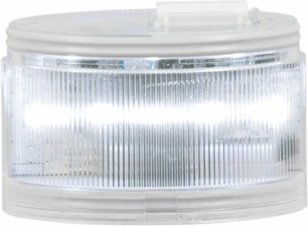 Radiant Bright LED Light Module, Steady, UL and cUL, Opaque Lens, Clear