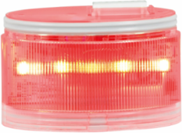 Radiant Bright LED Light Module, Steady, UL and cUL, Opaque Lens, Red